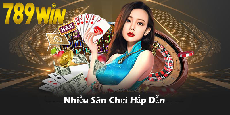 Nhiều sân chơi hấp dẫn từ các nhà cung cấp casino uy tín trên 789win